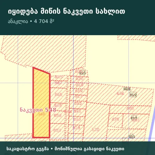 იყიდება, მიწა