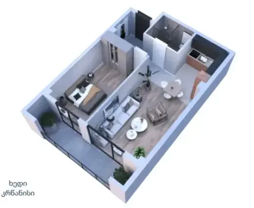 Apartment N 14 / floor 3