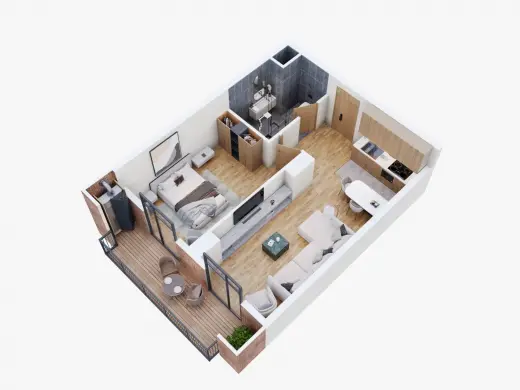 Apartment N 35 / floor: 5