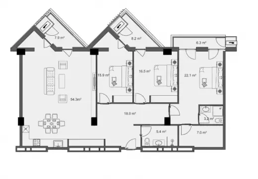 Apartment N 17