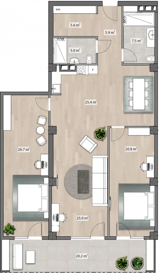 Apartment N 2