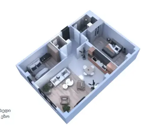 Apartment N15 sector 1 block B/ floor 3-5
