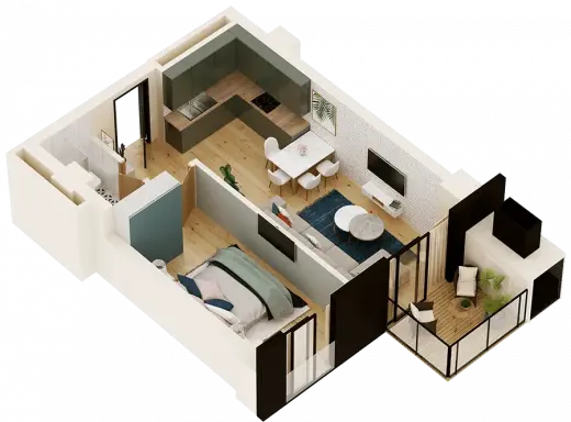 Apartment N 150 / floor: 11