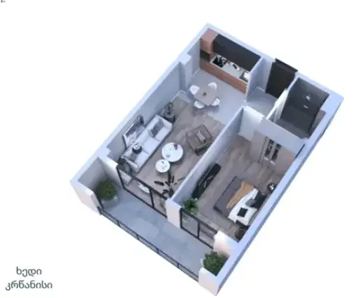 Apartment N 53A / floor 5