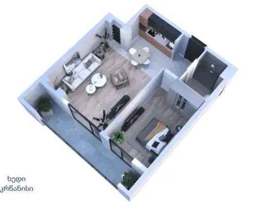 Apartment N 55A / floor 2-5