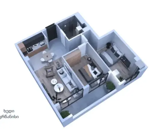 Apartment N25 sector 1 block B/floor 3