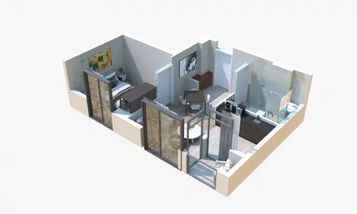 Apartment N 4 / floor: 1